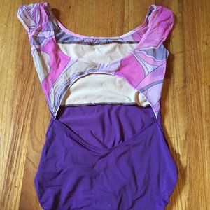 Purple leotard